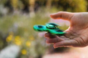 Fidget toys are one of many ways individuals with autistic stimming behaviors calm themselves. 