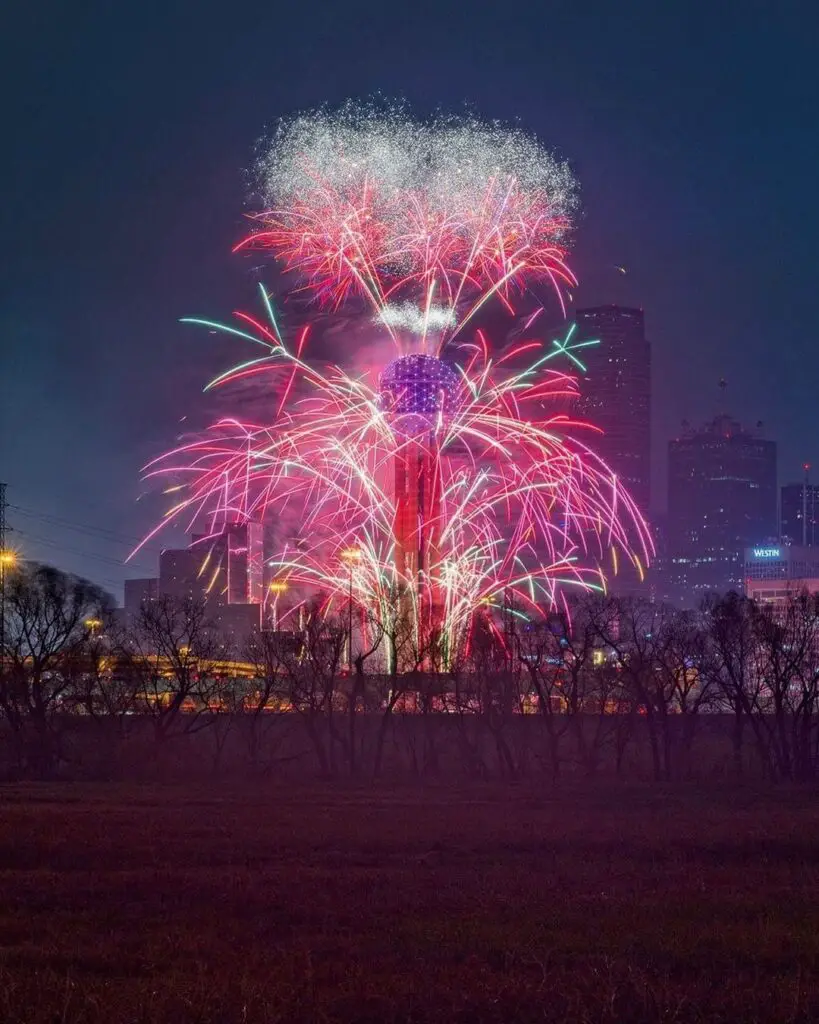 Watching fireworks from afar can help with sensory overload.