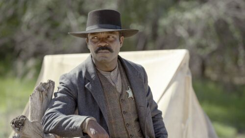 Going outside of a comfort zone and appearing in Lawmen: Bass Reeves as an extra was pretty exciting.