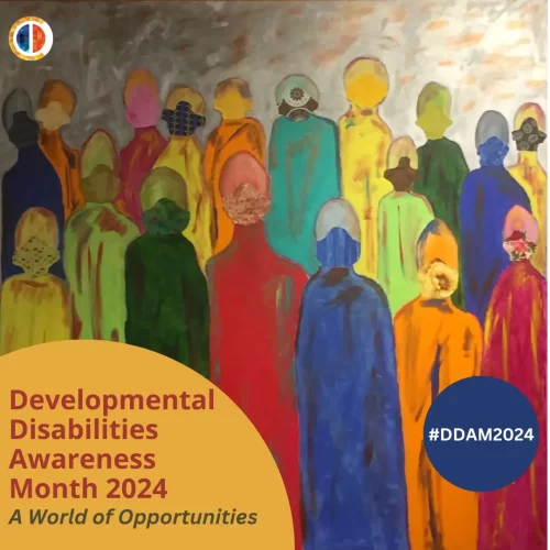 How to Celebrate March Developmental Disabilities Awareness Month 2 Neurodevelopment disorder is among the developmental disabilities that the month is intended to raise awareness about.