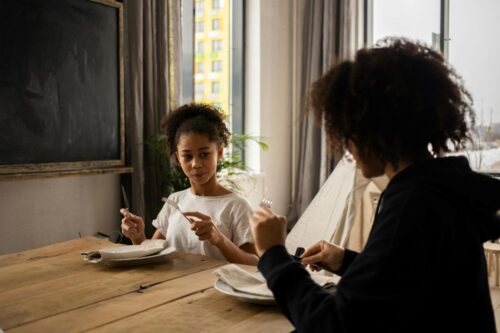 Teaching utensil etiquette and good table manners can make a difference in feeling confident in social settings.