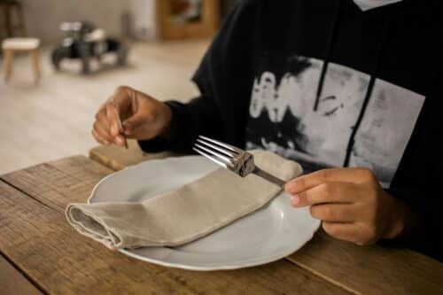 Knowing proper table manners and social etiquette can help with social inclusion.