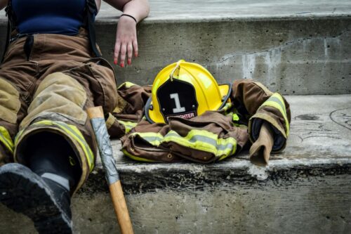 Firefighting is not considered ideal as a job for people with anxiety.